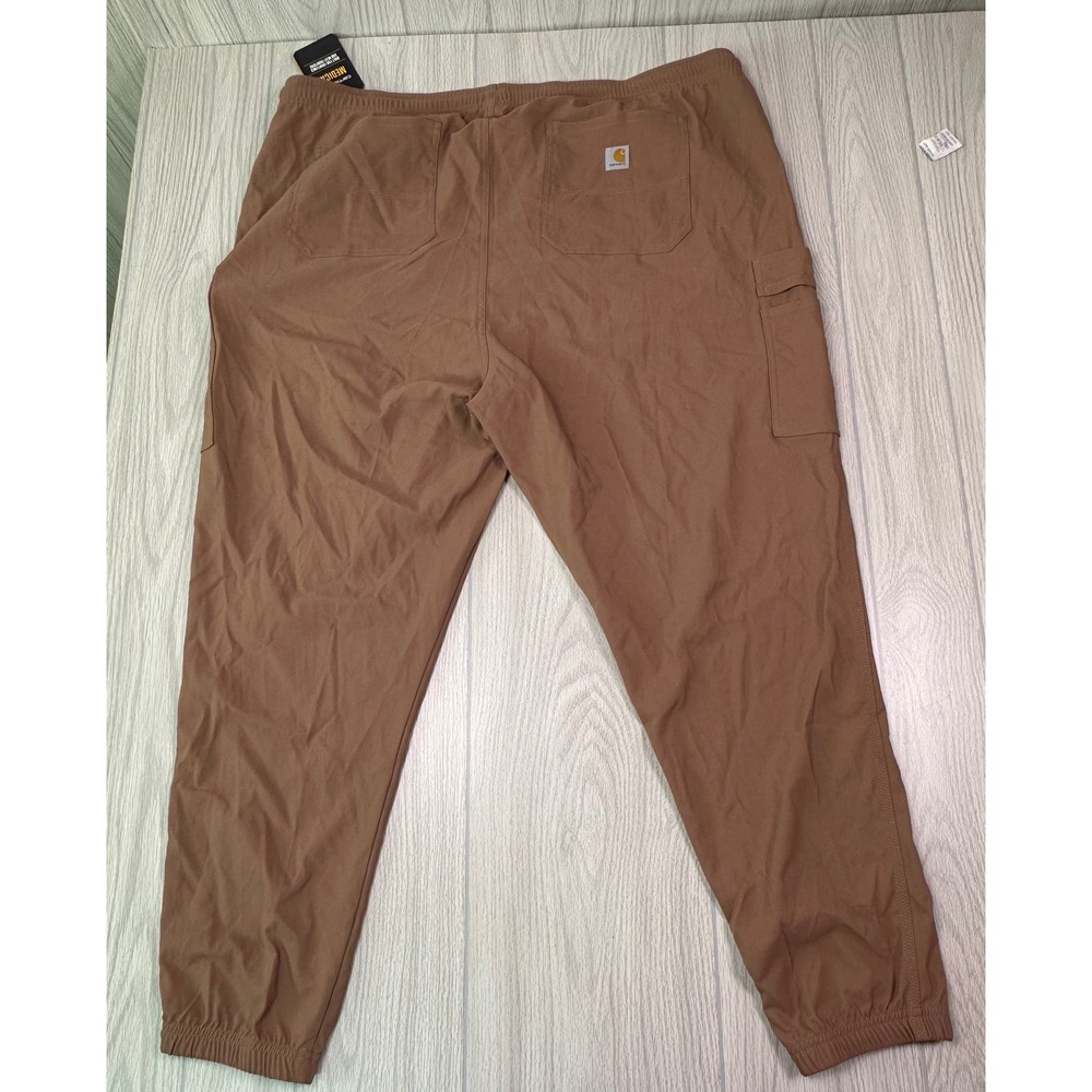 Carhartt Medical Womens 3XL Regular Cargo Jogger Pants Nutmeg Brown - Picture 3 of 9